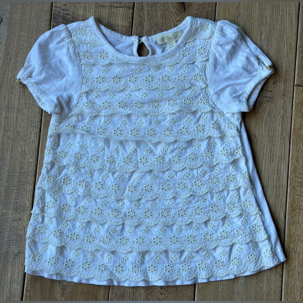 Matilda Jane Whipped Cream Top size 4